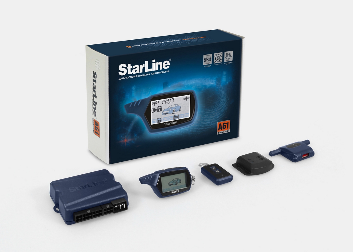 Сигнализация starline a61 dialog